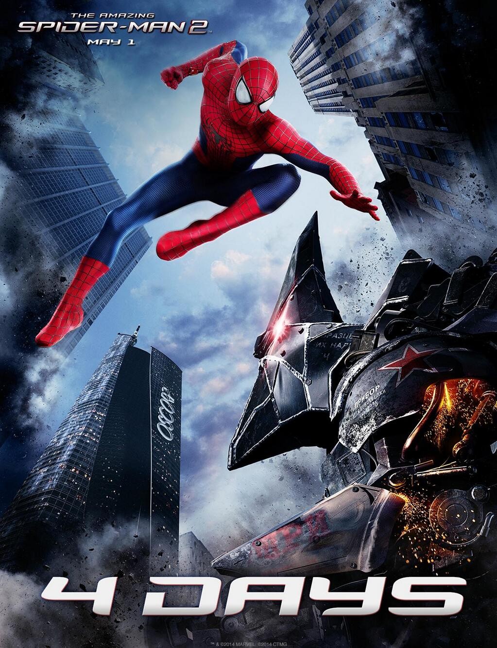 Poster of Columbia Pictures' The Amazing Spider-Man 2 (2014)