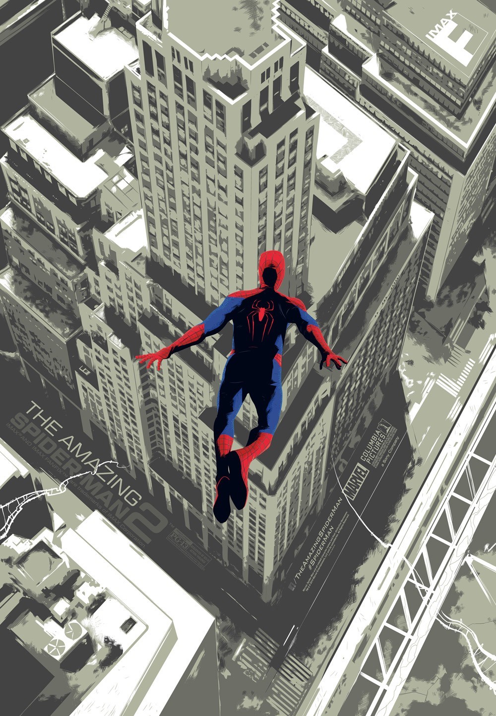 Poster of Columbia Pictures' The Amazing Spider-Man 2 (2014)