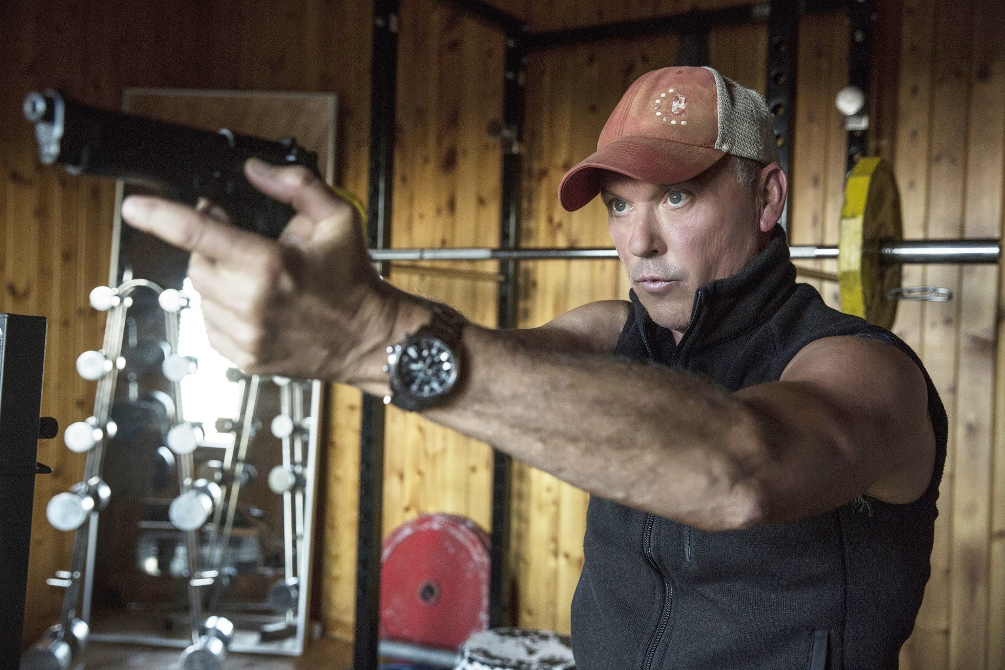 Michael Keaton stars as Stan Hurley in Lionsgate Films' American Assassin (2017)