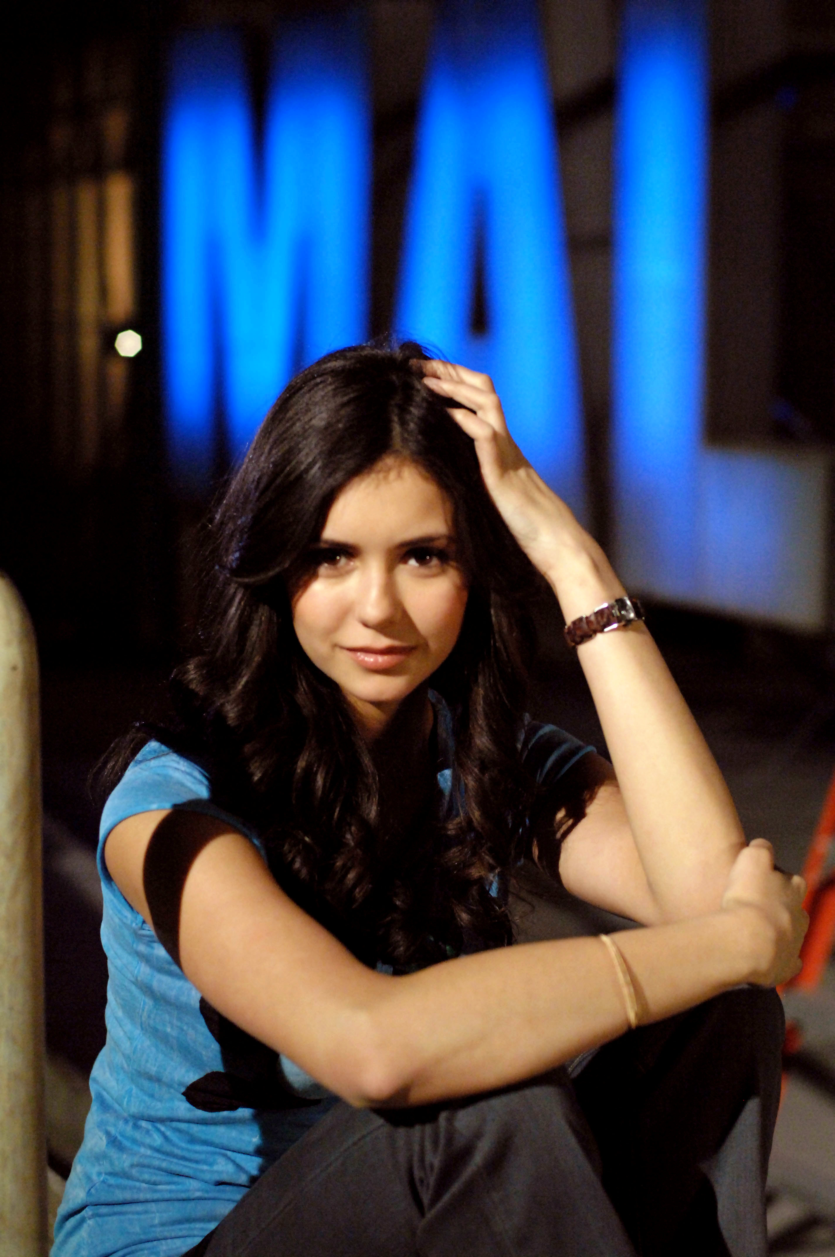 Nina Dobrev stars as Ally in The American Mall (2008)