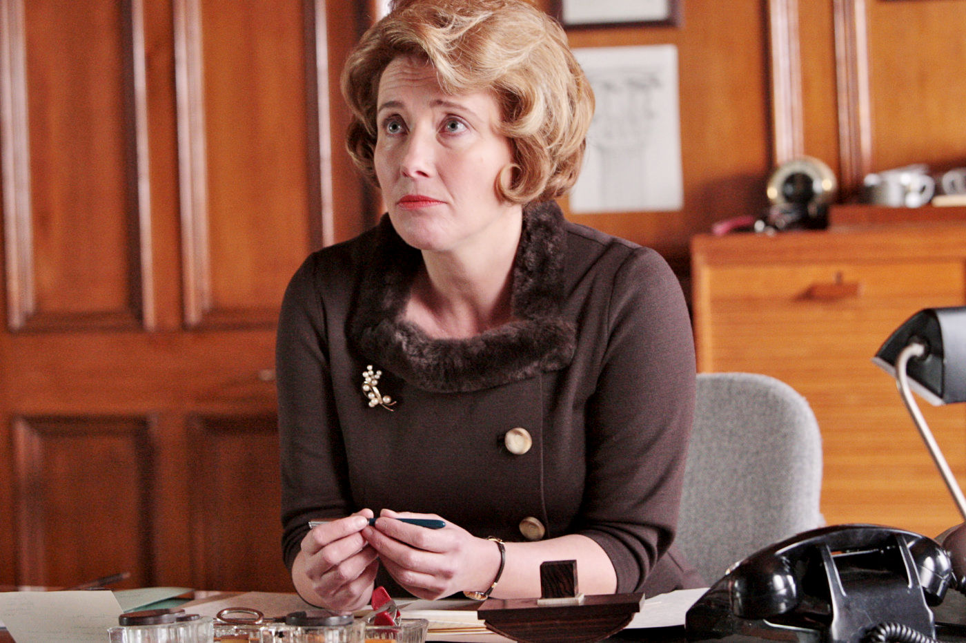 Emma Thompson stars as Headmistress in Sony Pictures Classics' An Education (2009)