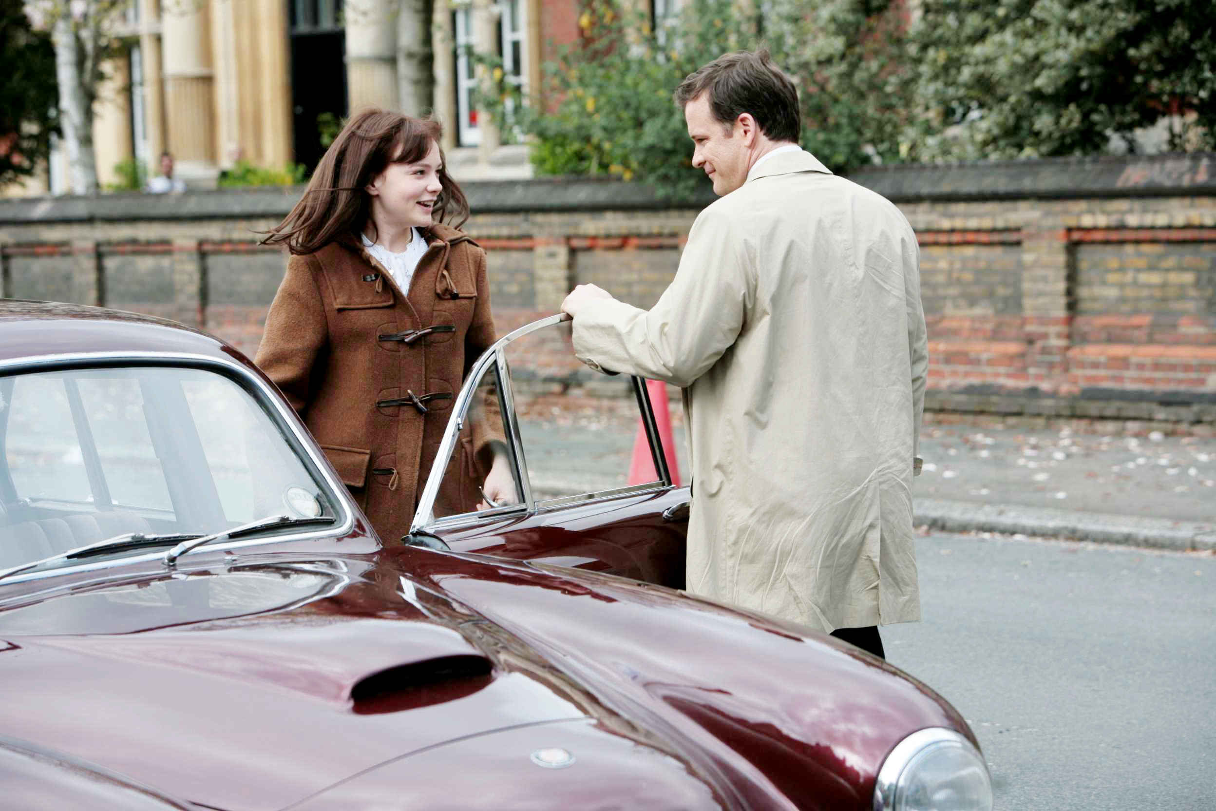 Carey Mulligan stars as Jenny and Peter Sarsgaard stars as David in Sony Pictures Classics' An Education (2009). Photo credit by Kerry Brown.