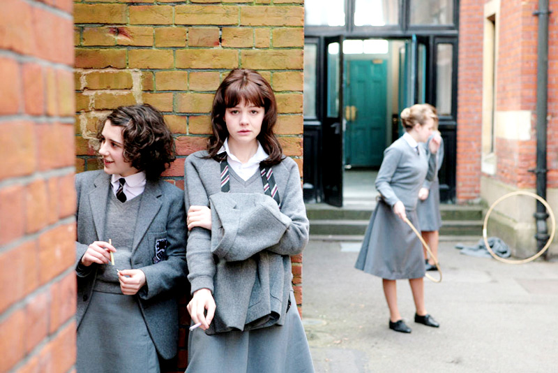 Ellie Kendrick stars as Tina and Carey Mulligan stars as Jenny in Sony Pictures Classics' An Education (2009)