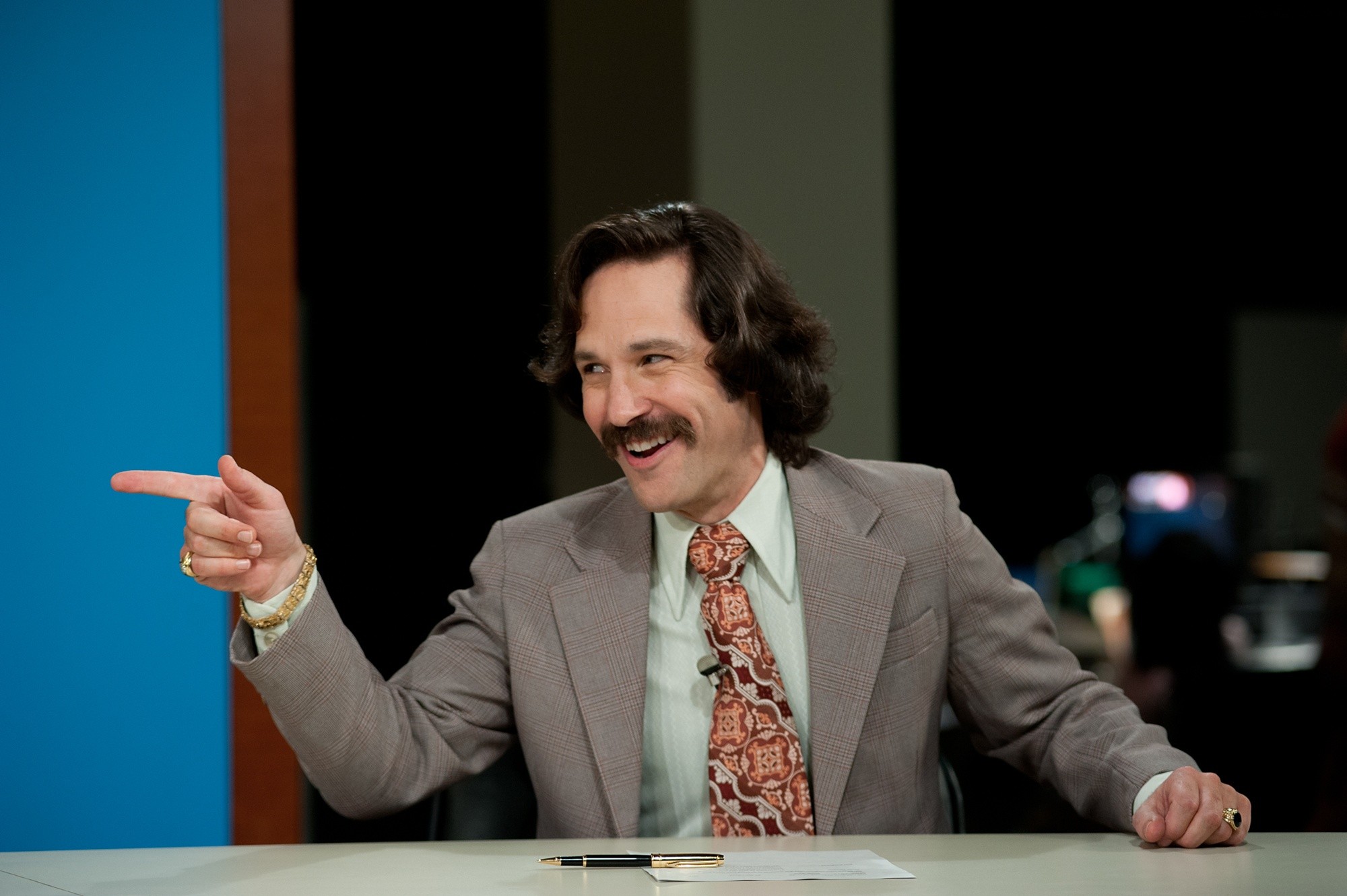Paul Rudd stars as Brian Fantana in Paramount Pictures' Anchorman: The Legend Continues (2013)