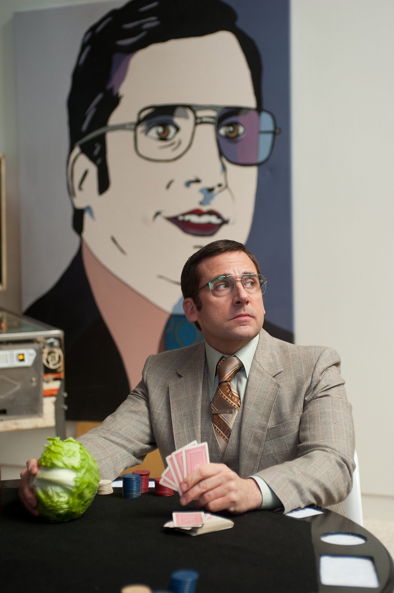 Steve Carell stars as Brick Tamland in Paramount Pictures' Anchorman: The Legend Continues (2013)