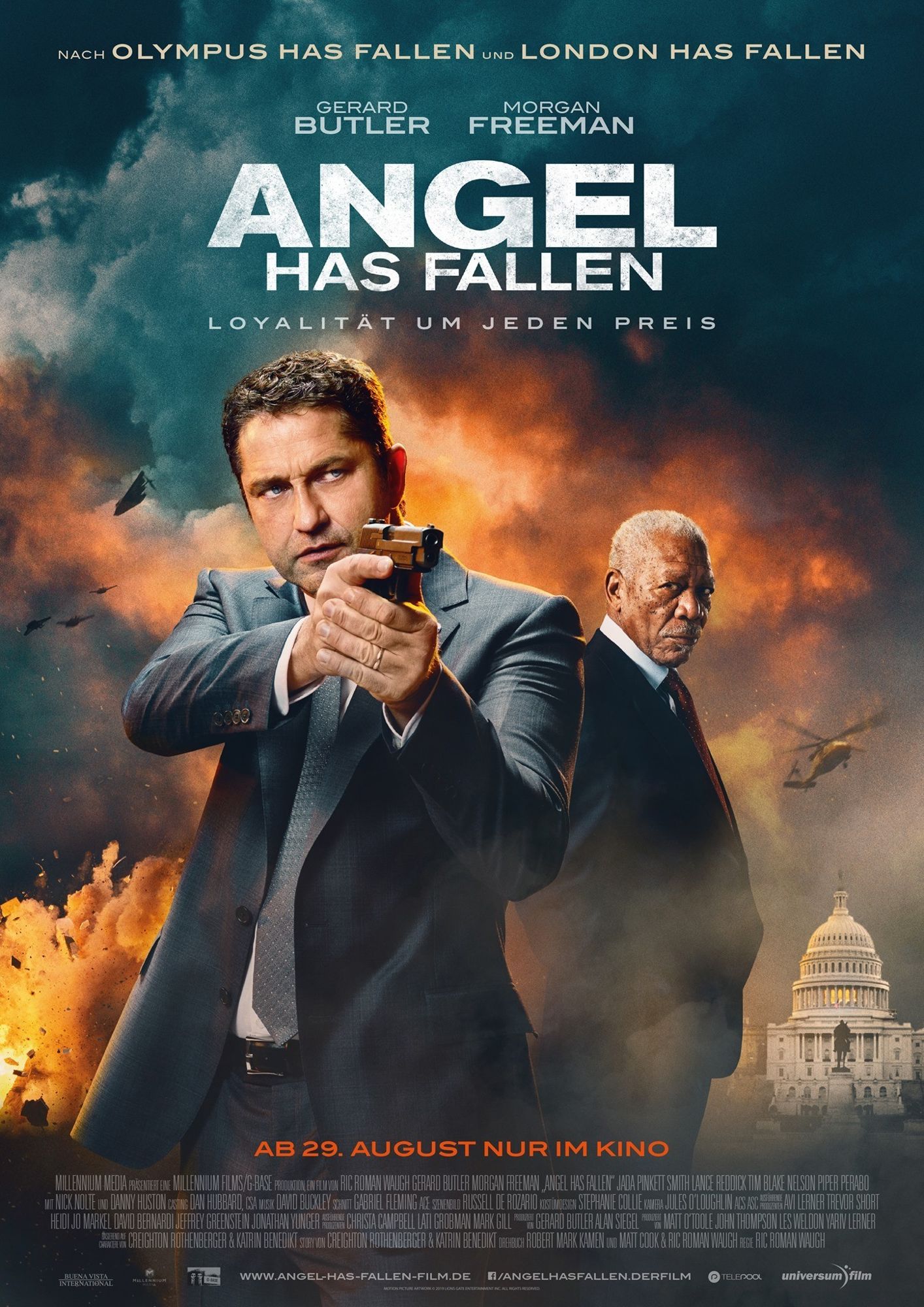 Poster of Millennium Films' Angel Has Fallen (2019)