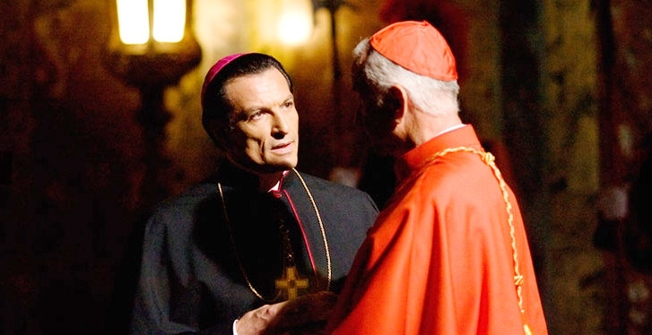 Cosimo Fusco stars as Father Simeon in Sony Pictures Releasing's Angels & Demons (2009)