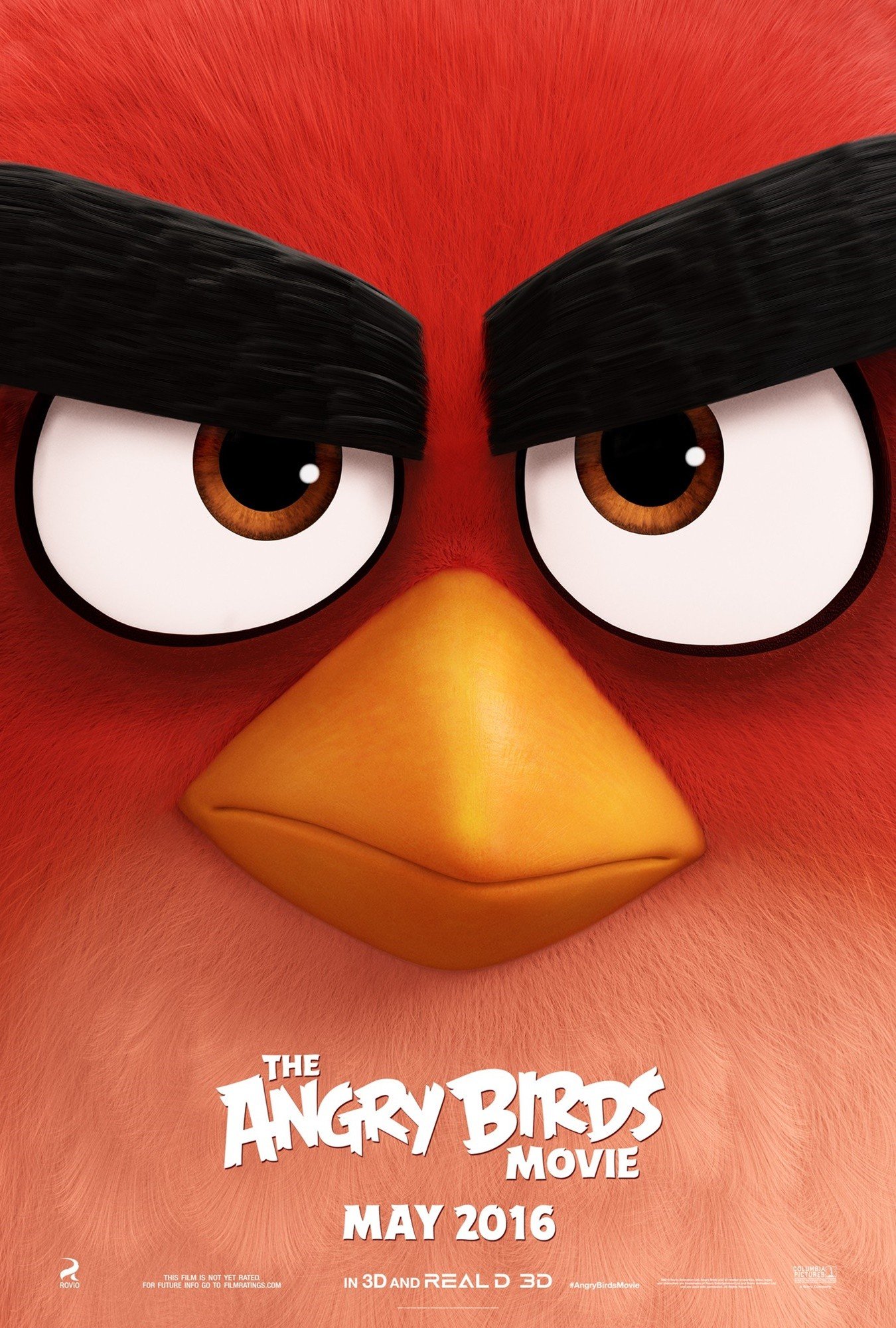 Poster of Columbia Pictures' Angry Birds (2016)