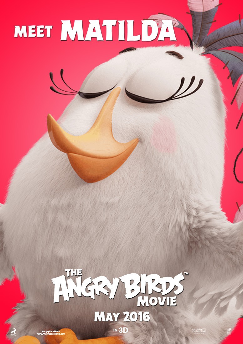 Poster of Columbia Pictures' Angry Birds (2016)