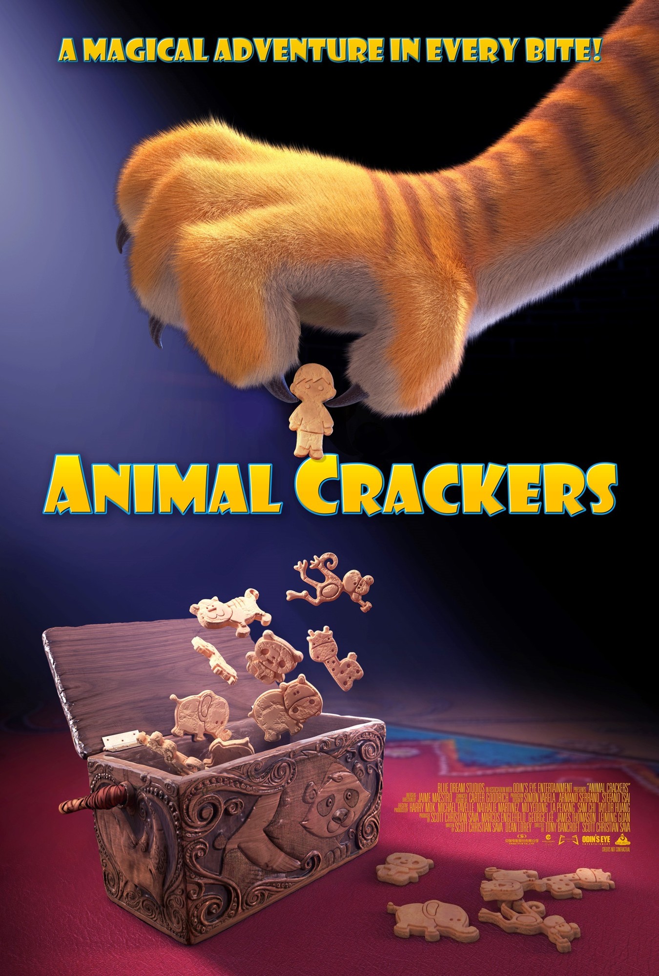 Poster of 	Netflix' Animal Crackers (2020)