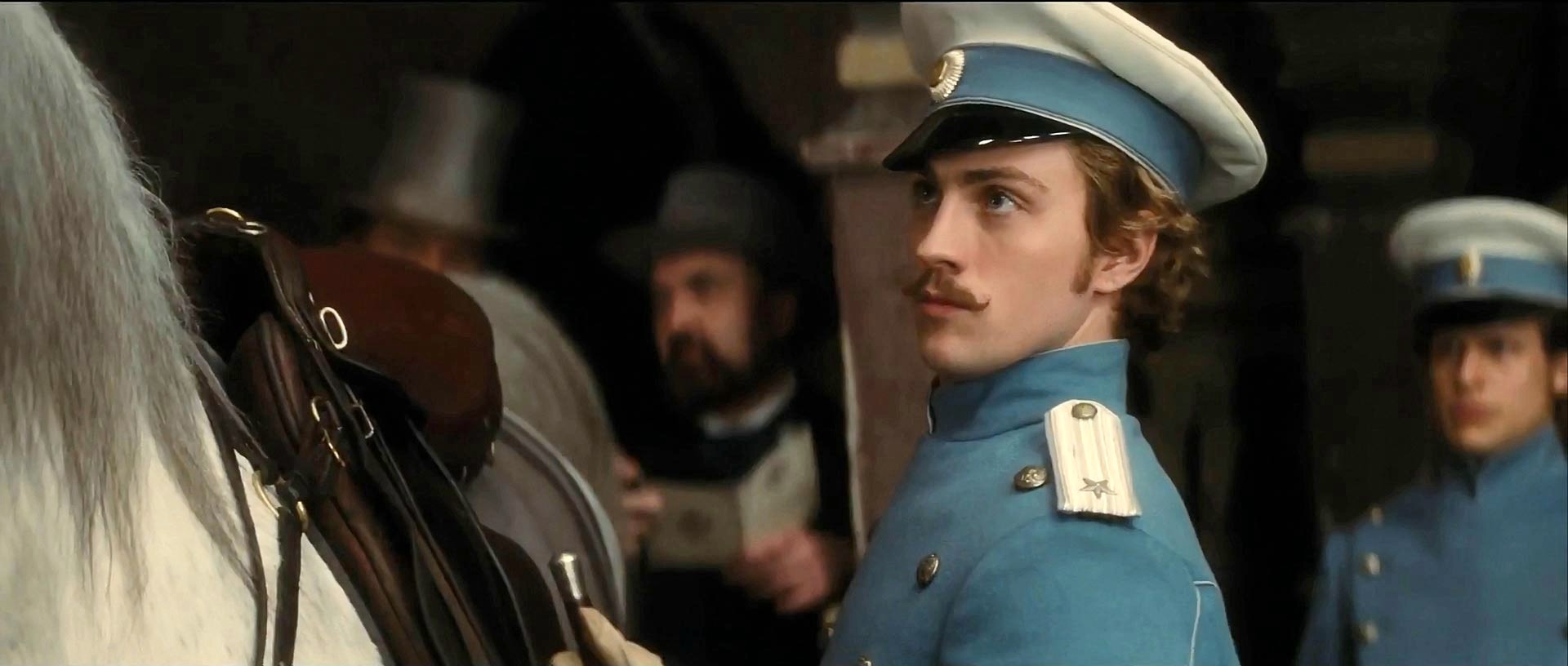 Aaron Johnson stars as Count Vronsky in Focus Features' Anna Karenina (2012)