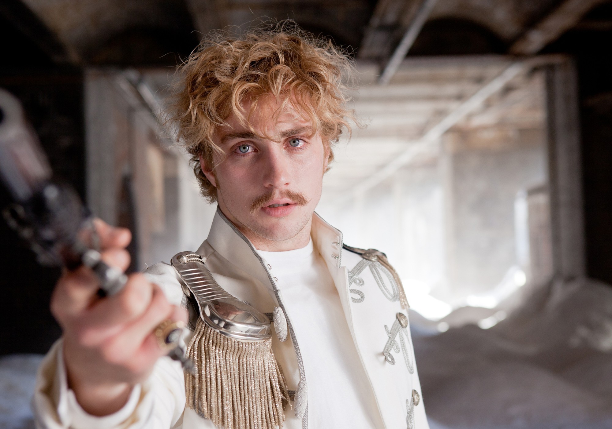 Aaron Johnson stars as Count Vronsky in Focus Features' Anna Karenina (2012)