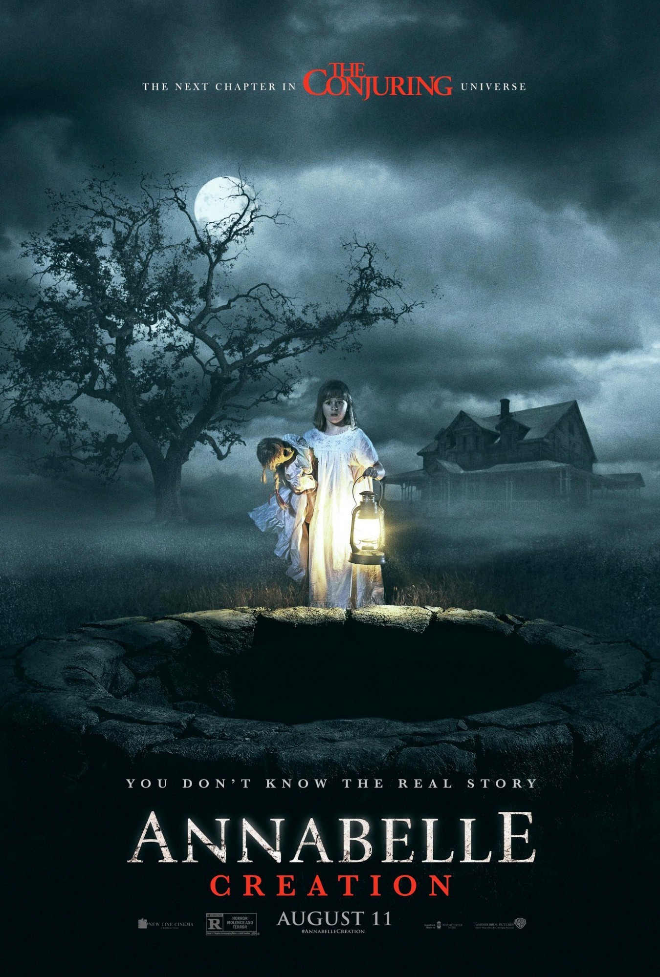 Poster of Warner Bros. Pictures' Annabelle: Creation (2017)