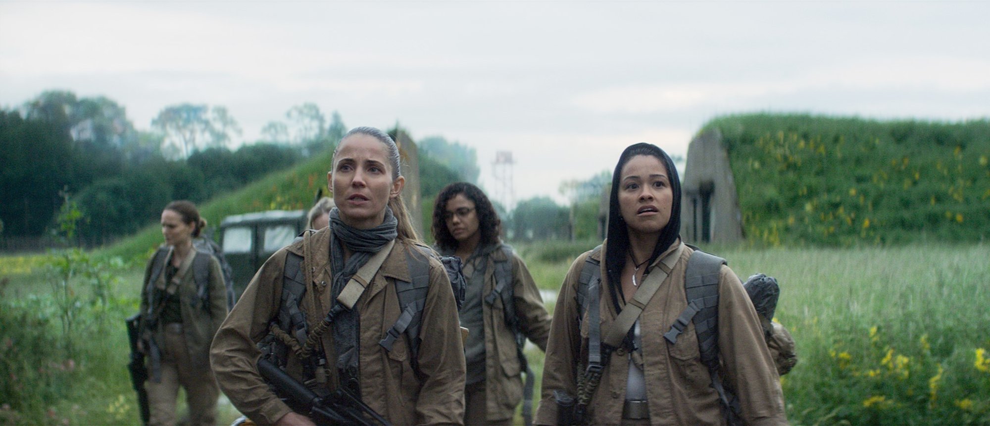 Natalie Portman, Tuva Novotny, Tessa Thompson and Gina Rodriguez in Paramount Pictures' Annihilation (2018)