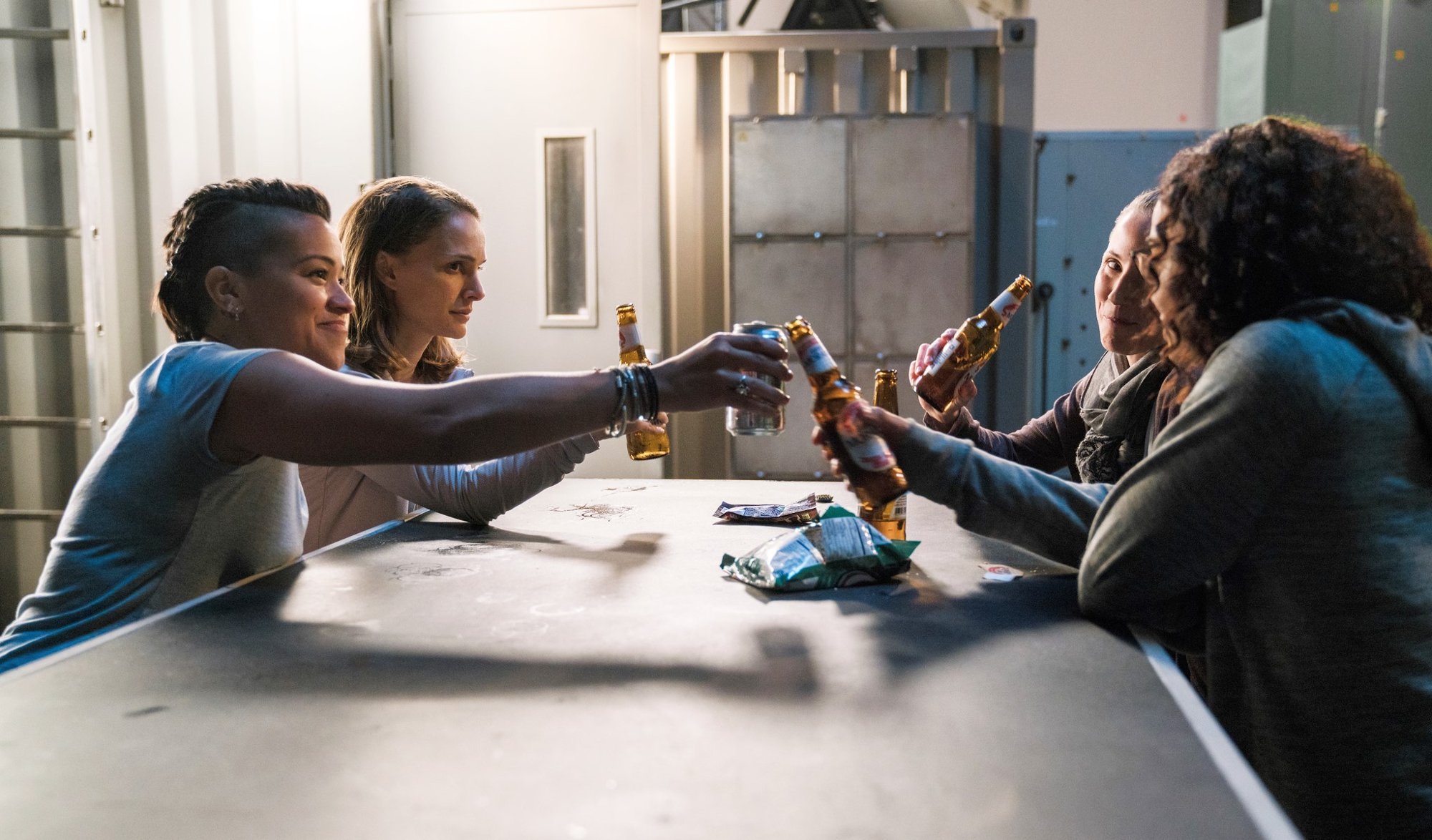 Gina Rodriguez, Natalie Portman and Tuva Novotny in Paramount Pictures' Annihilation (2018)