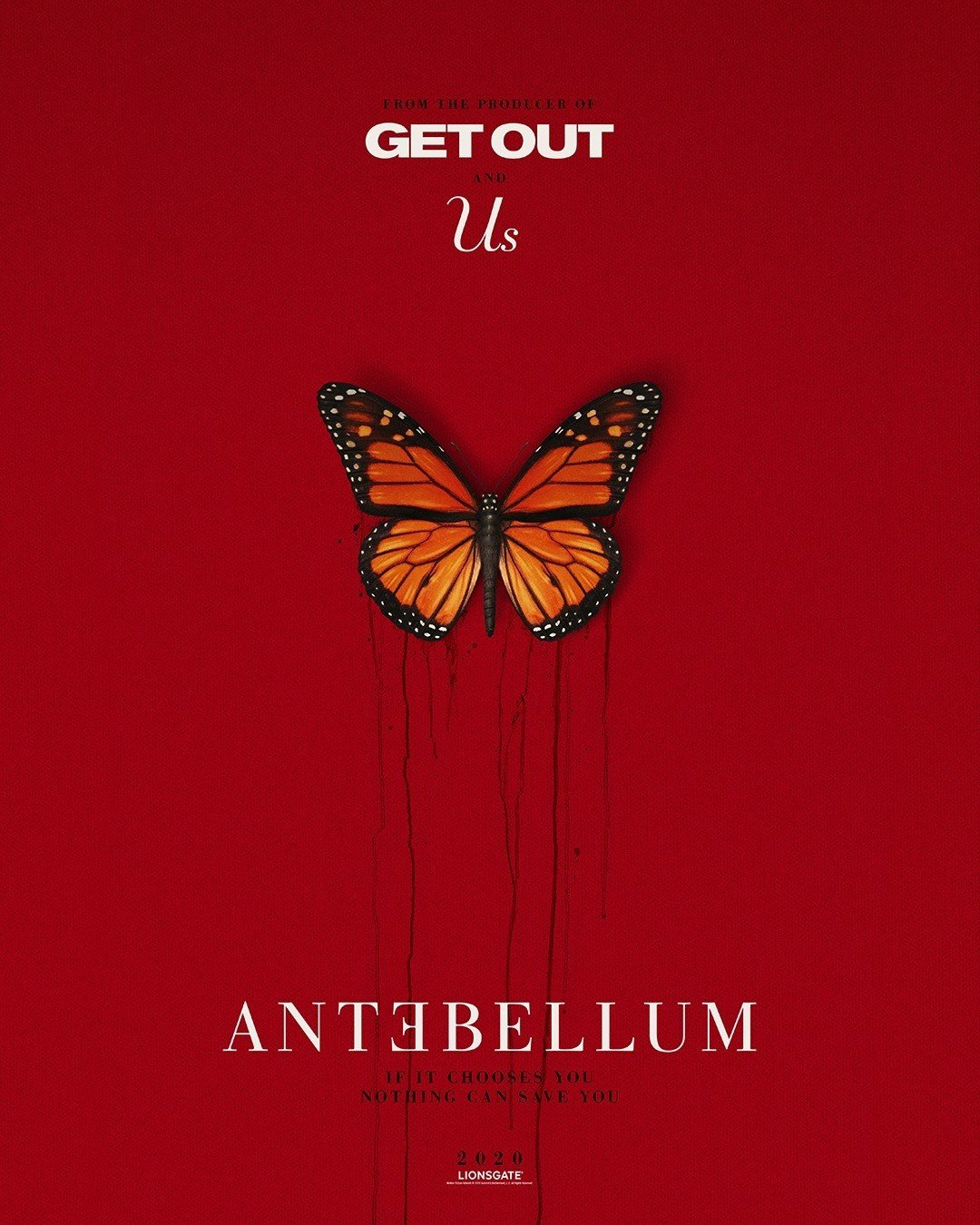 Poster of Lionsgate's Antebellum (2020)