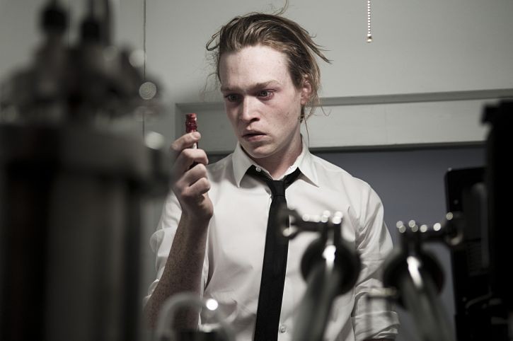Caleb Landry Jones stars as Syd March in IFC Midnight's Antiviral (2013)