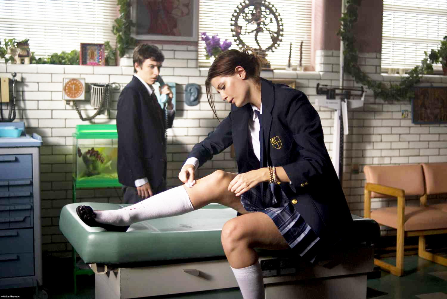 Reece Thompson stars as Bobby Funke and Mischa Barton stars as Francesca Fachini in Yari Film Group Releasing's Assassination of a High School President (2009)