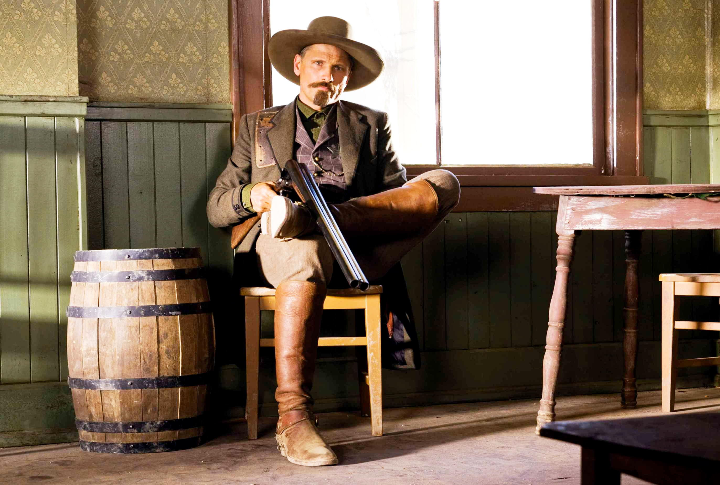 Viggo Mortensen stars as Everett Hitch in New Line Cinema's Appaloosa (2008). Photo by Lorey Sebastian.