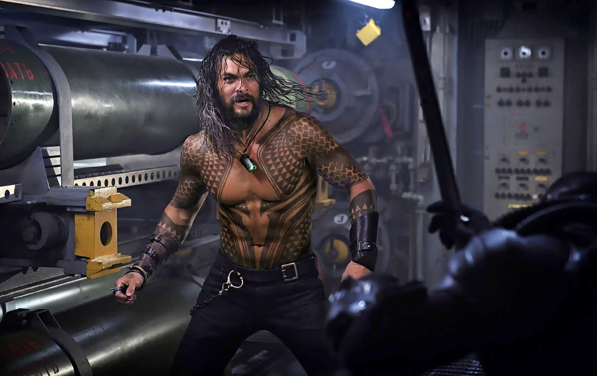 Jason Momoa stars as Arthur Curry/Aquaman in Warner Bros. Pictures' Aquaman (2018)