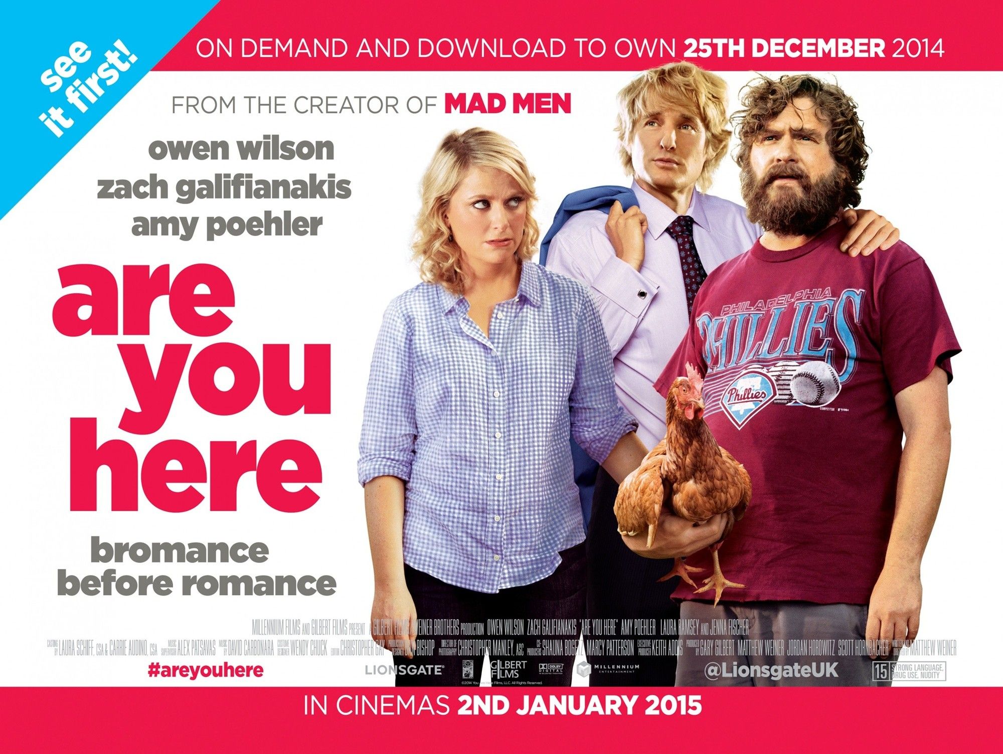 Are You Here (2014) Cast, Crew, Synopsis and Information