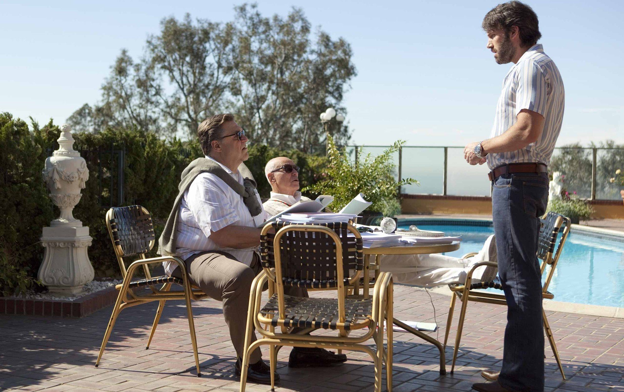 John Goodman, Alan Arkin and Ben Affleck in Warner Bros. Pictures' Argo (2012)