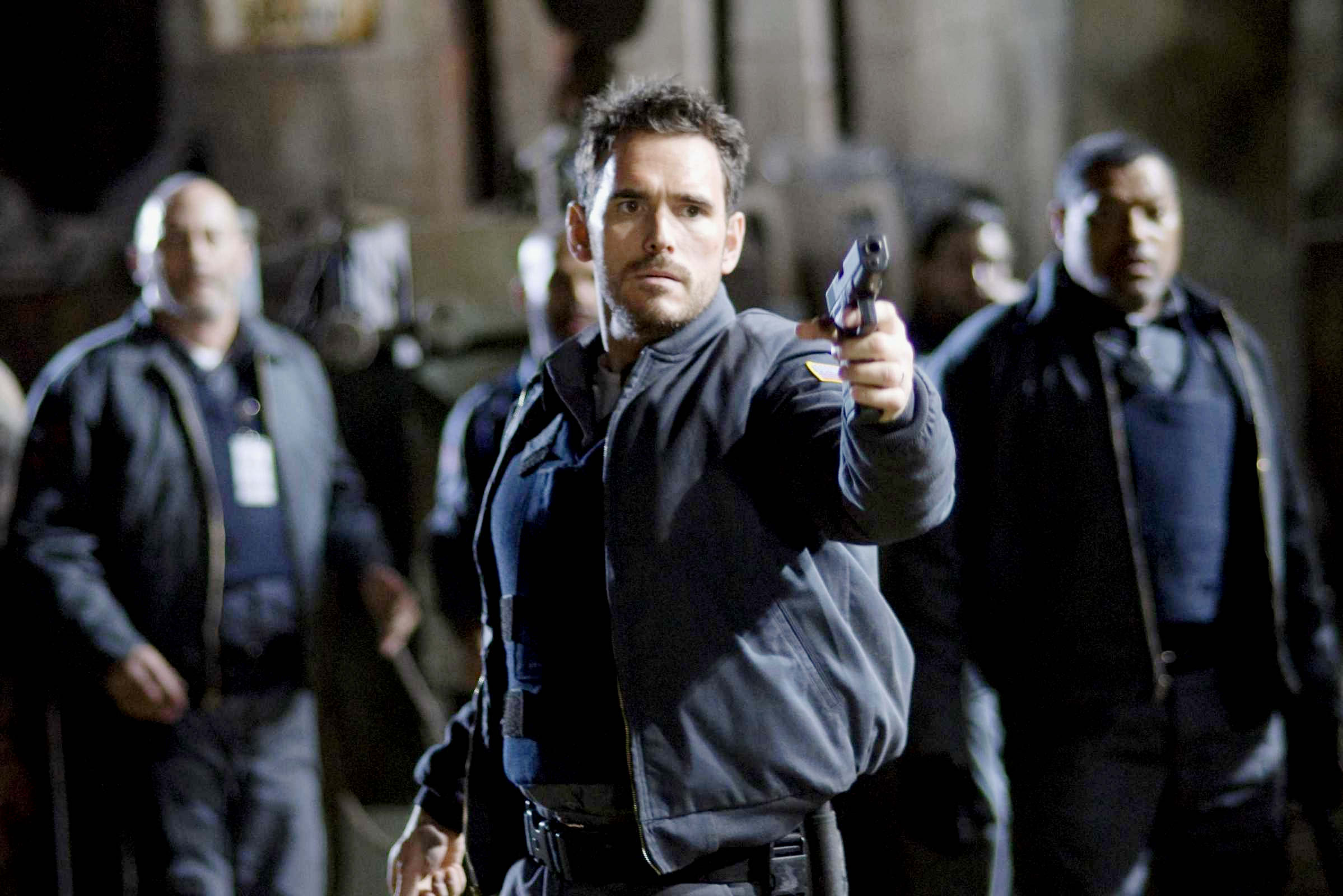 Jean Reno, Matt Dillon and Laurence Fishburne in Screen Gems' Armored (2009)