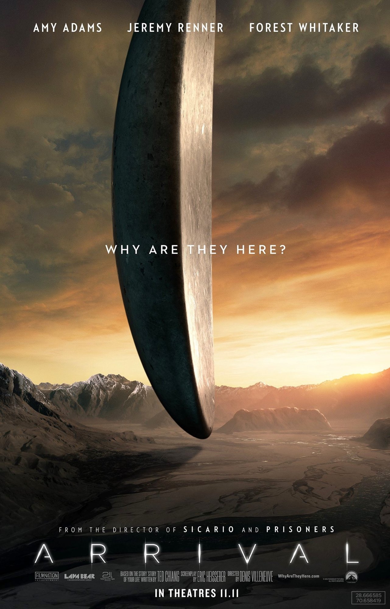 Poster of Paramount Pictures' Arrival (2016)