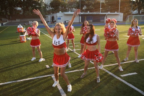 Jena Sims stars as Cassie Stratford in Epix's Attack of the 50 Foot Cheerleader (2012)