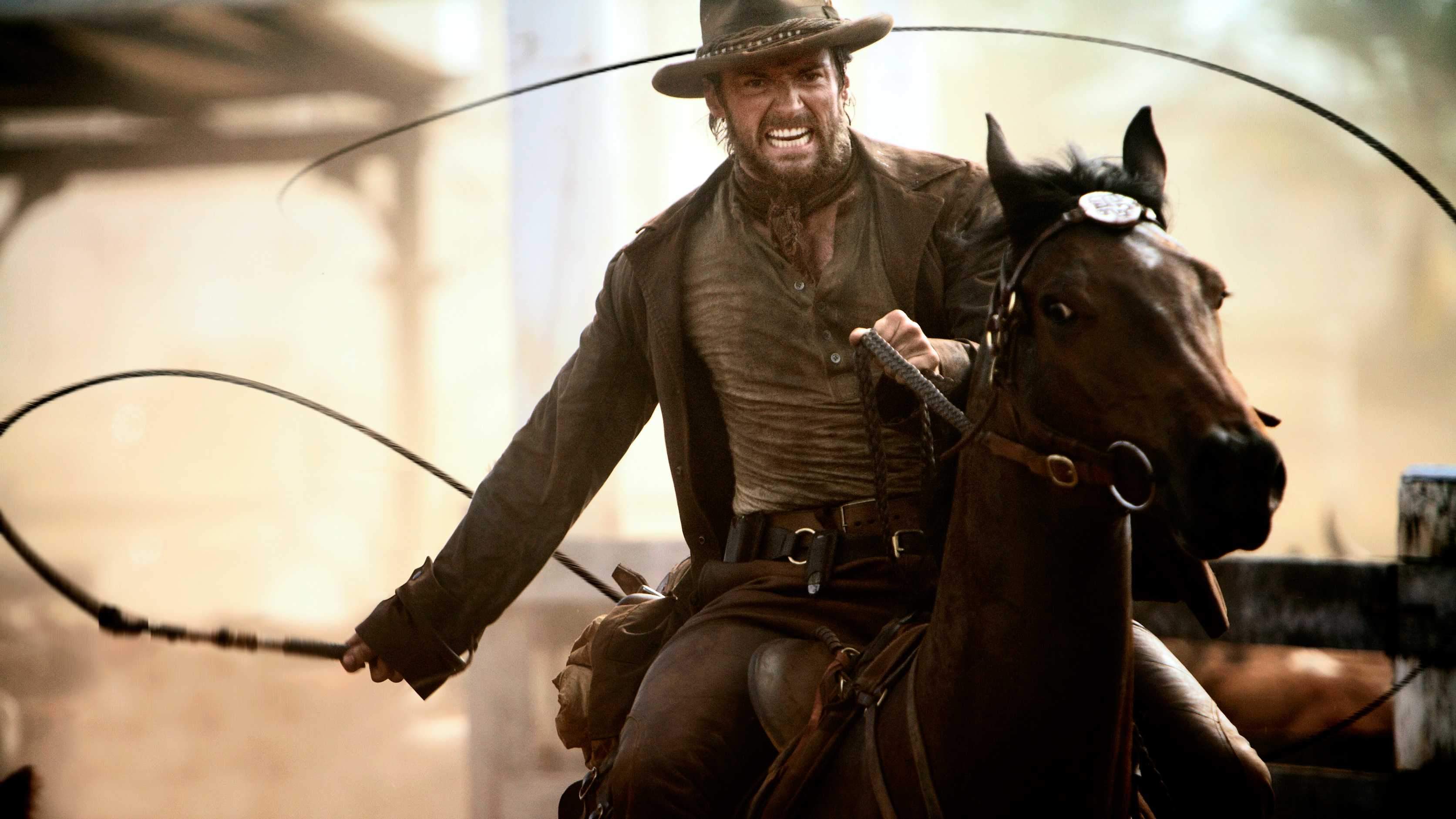 Hugh Jackman as The Drover in The 20th Century Fox's Australia (2008)