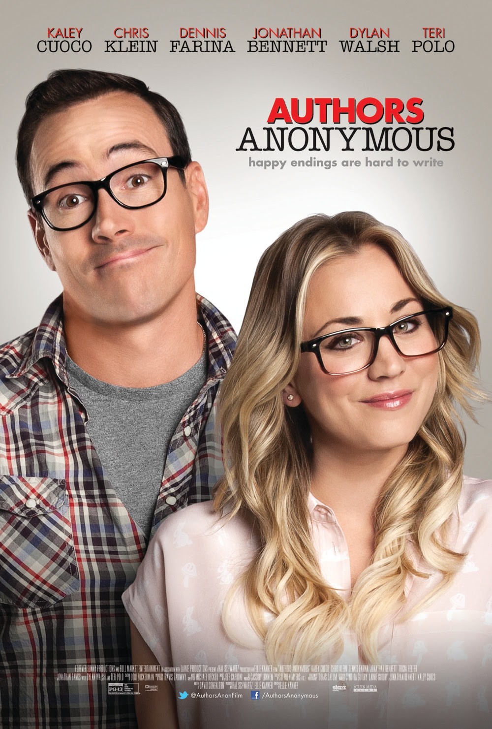 Poster of Screen Media Films' Authors Anonymous (2014)