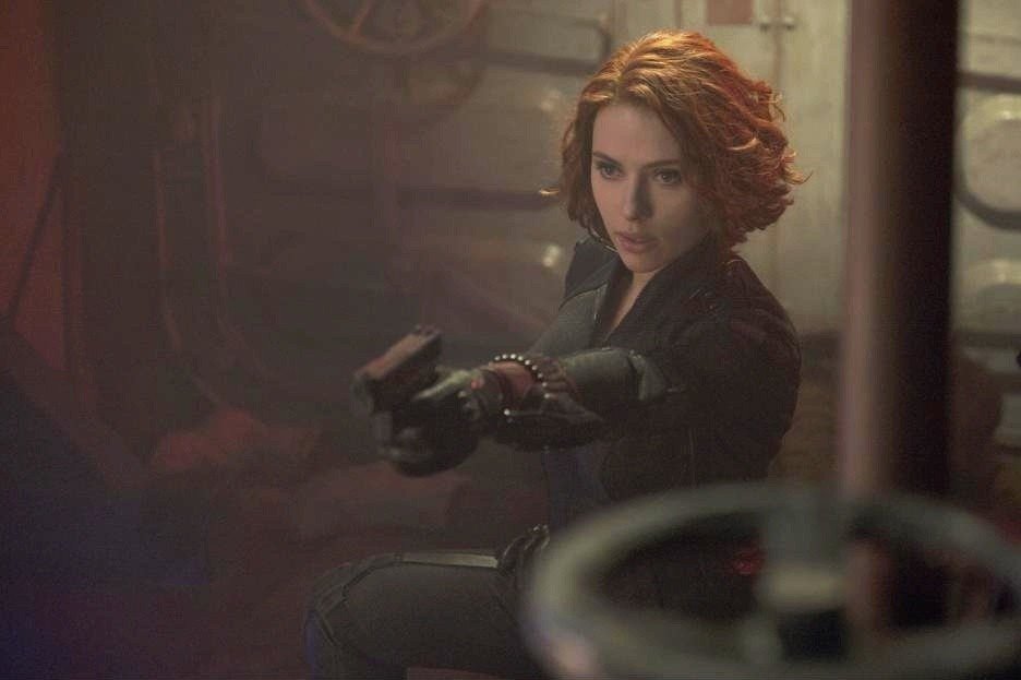 Scarlett Johansson stars as Natasha Romanoff/Black Widow in Walt Disney Pictures' Avengers: Age of Ultron (2015)