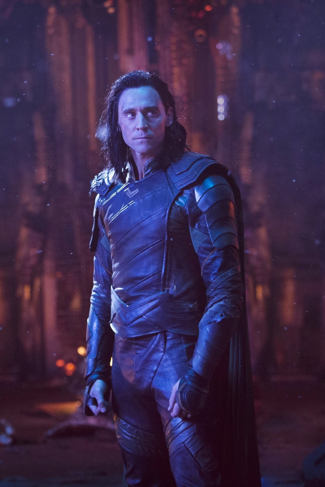 Tom Hiddleston stars as Loki in Marvel Studios' Avengers: Infinity War (2018)