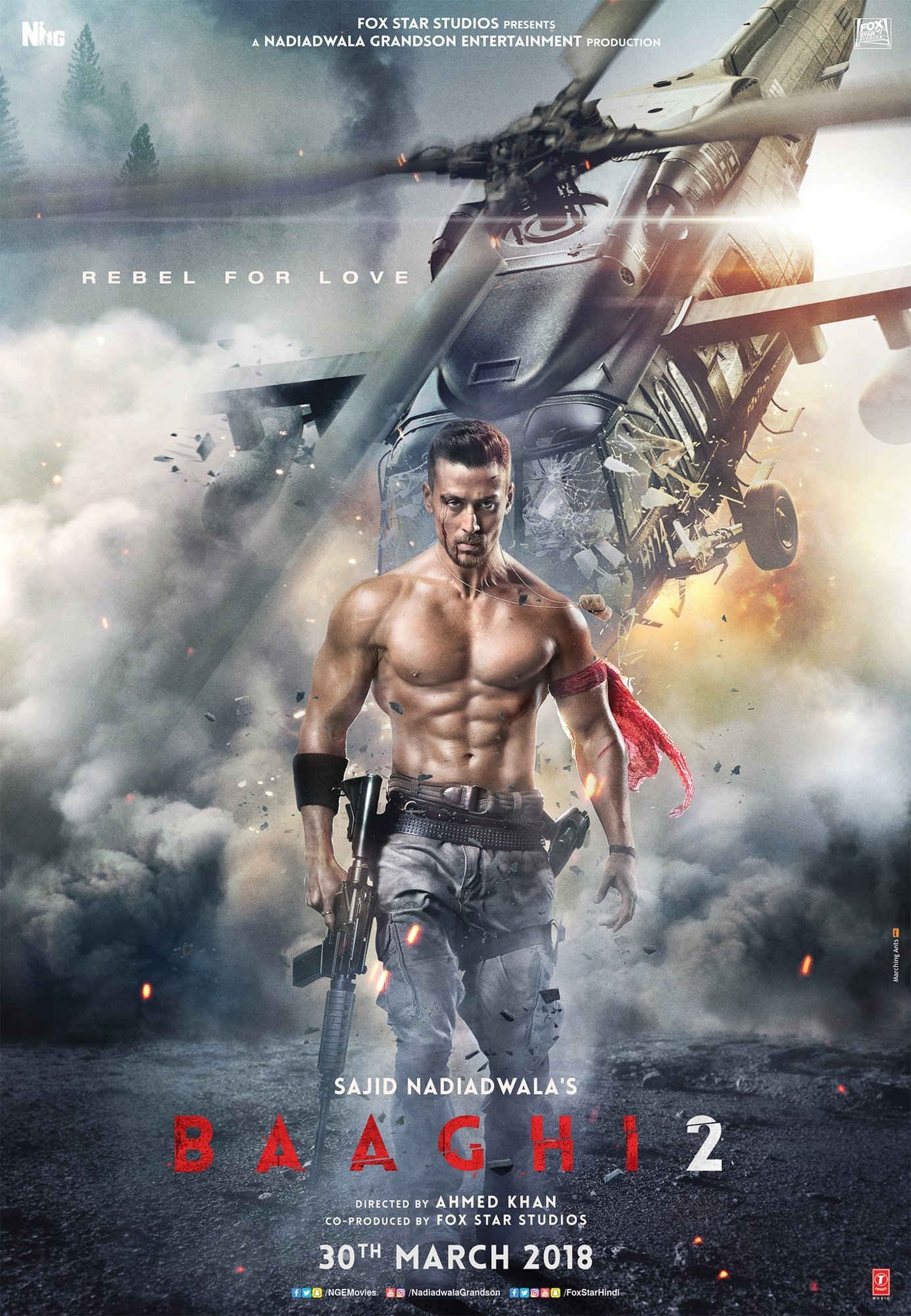 Baaghi 2 (2018) Cast, Crew, Synopsis and Movie Info