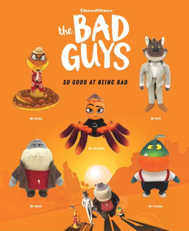 Poster of The Bad Guys (2022)