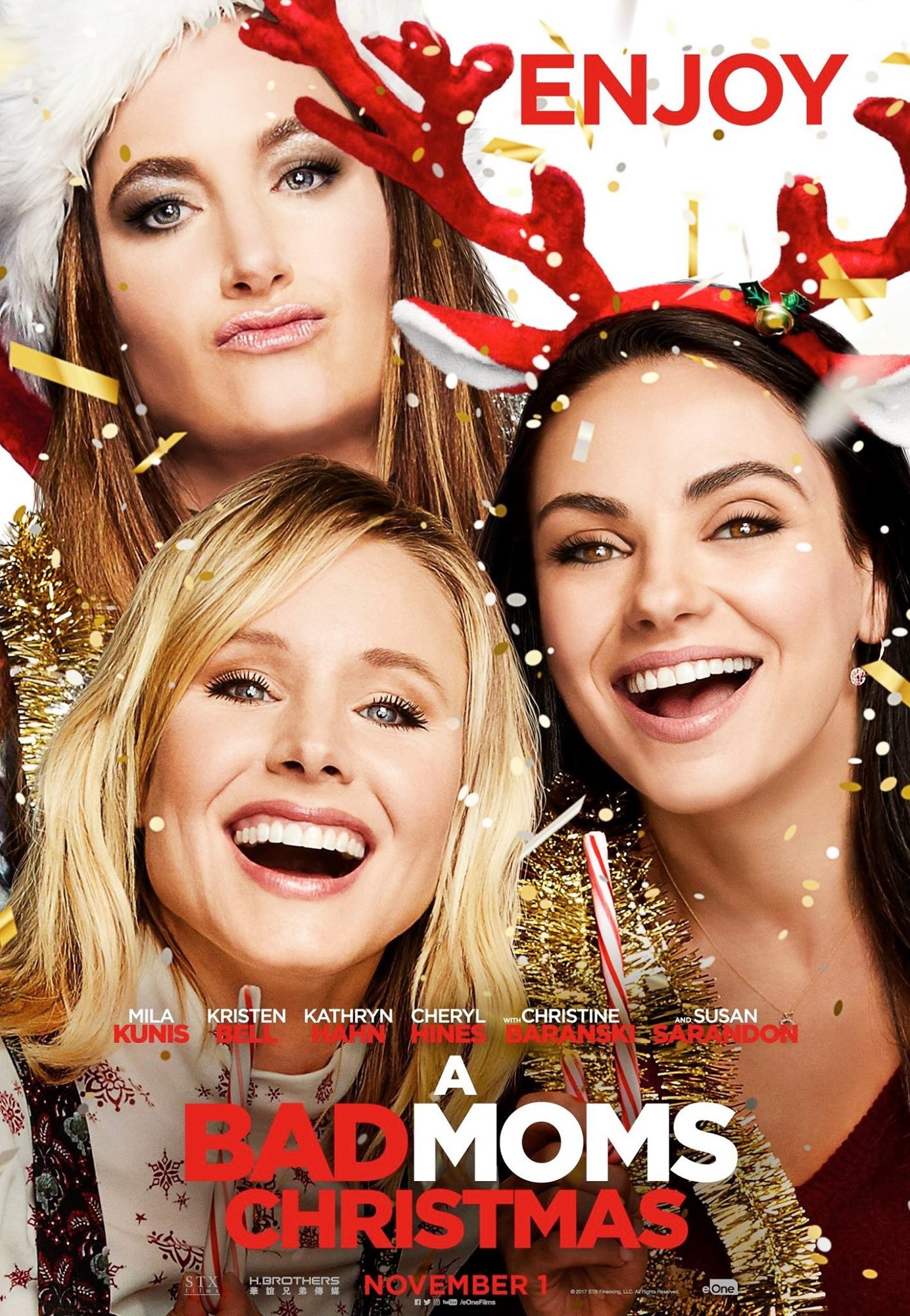 Poster of STX Entertainment's A Bad Moms Christmas (2017)