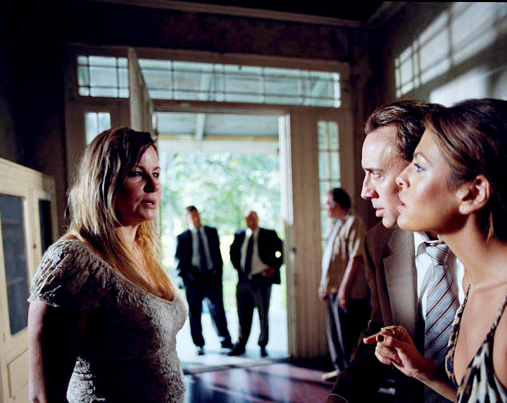 Jennifer Coolidge, Nicolas Cage and Eva Mendes in First Look Studios' Bad Lieutenant: Port of Call New Orleans (2009)
