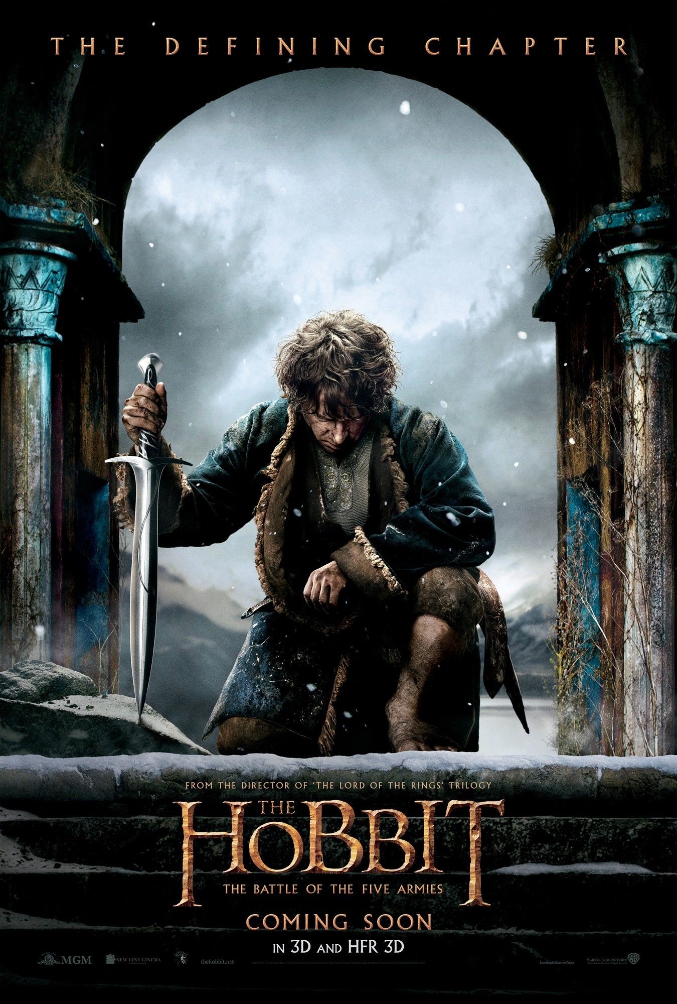 Poster of Warner Bros. Pictures' The Hobbit: The Battle of the Five Armies (2014)