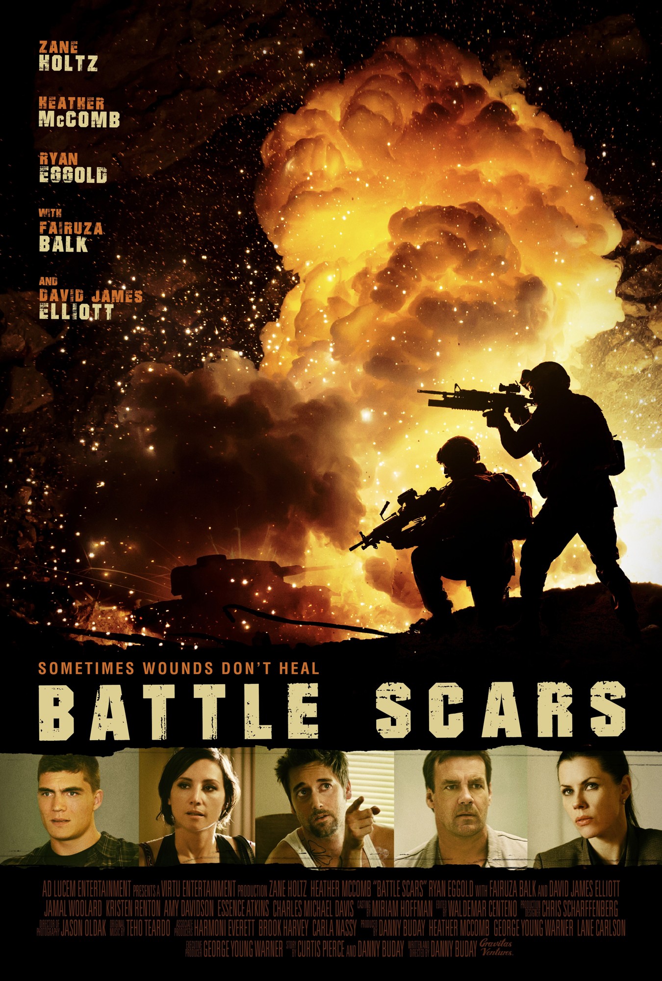 Poster of Gravitas Ventures' Battle Scars (2017)