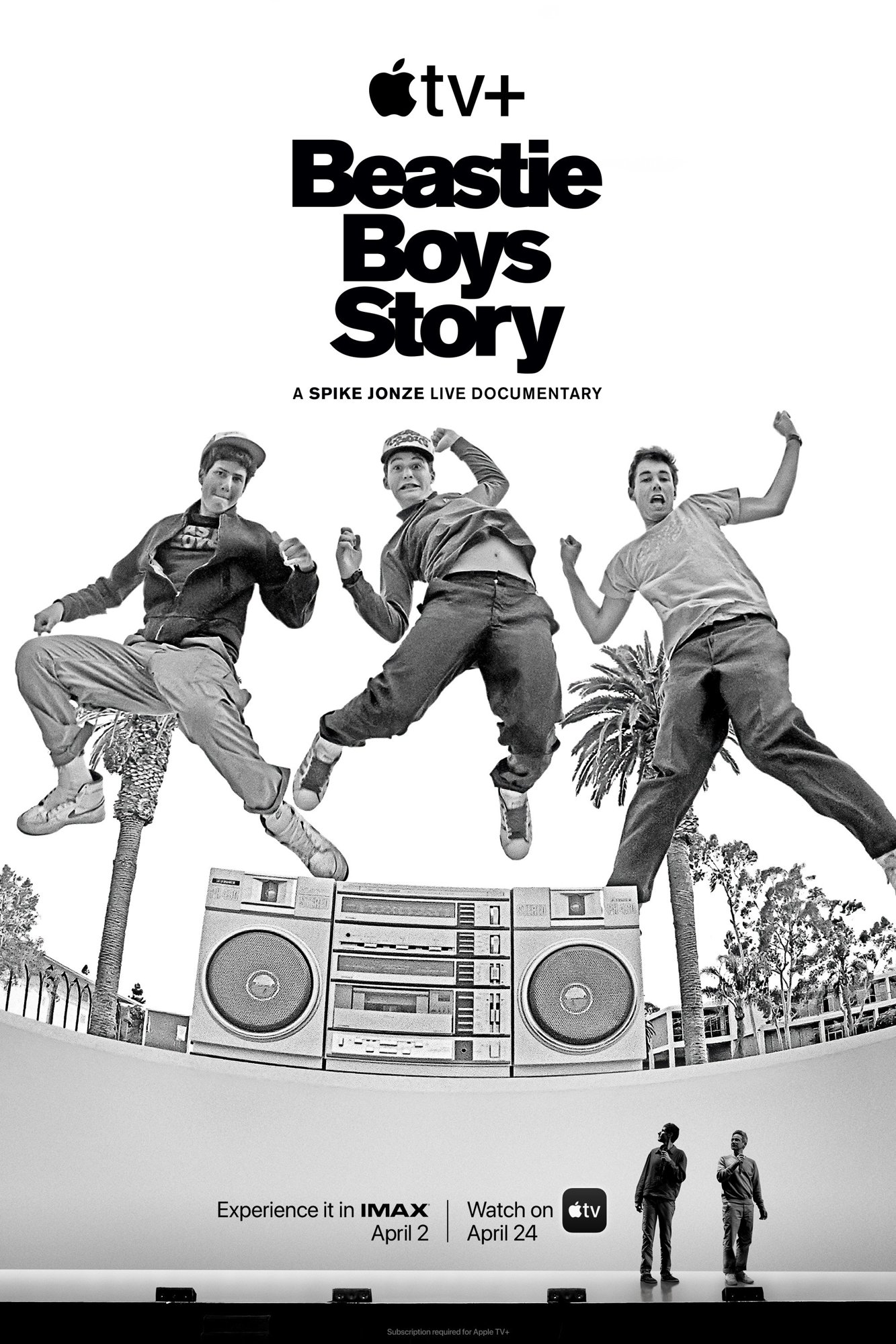 Poster of Apple TV+'s Beastie Boys Story (2020)
