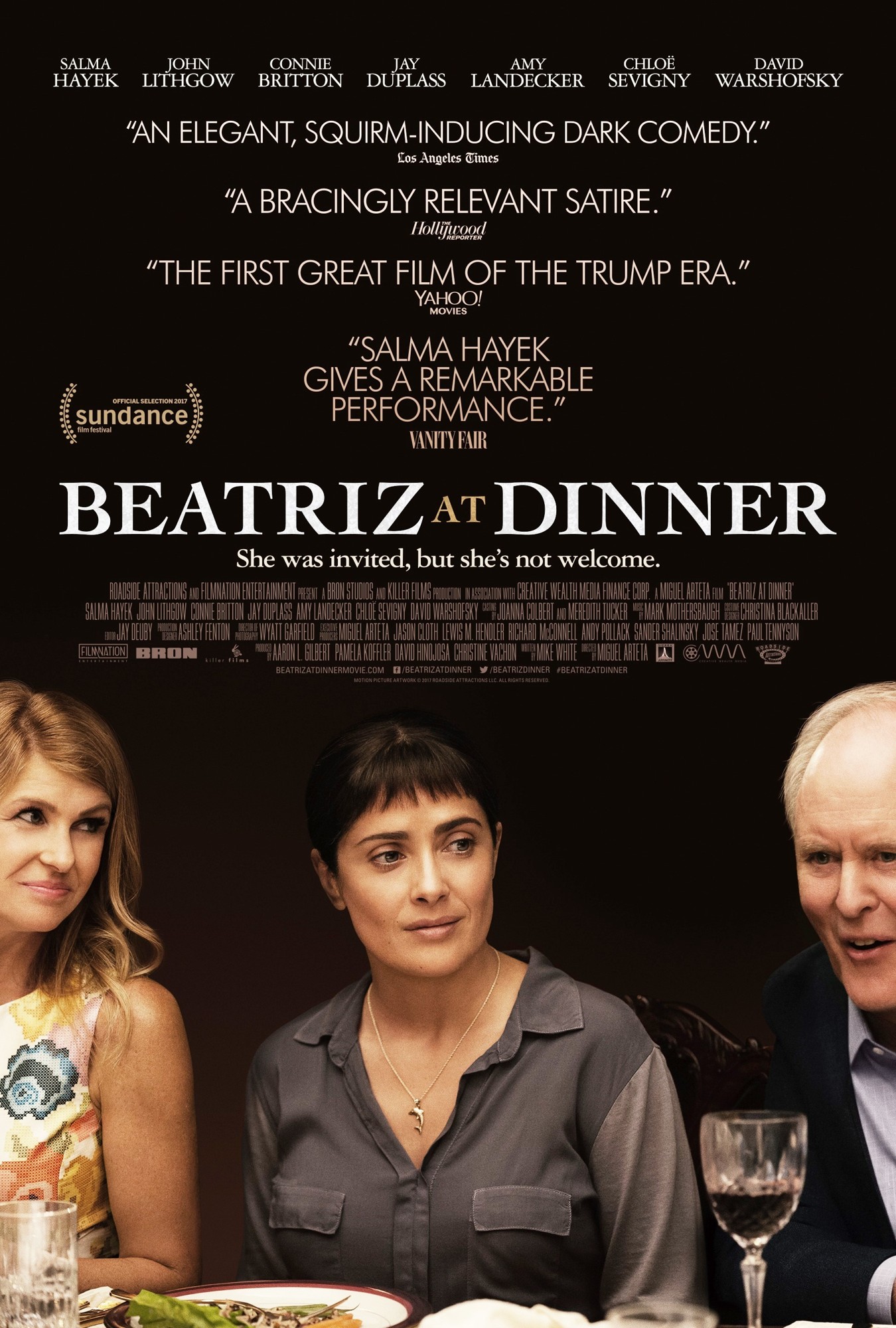 Poster of Roadside Attractions' Beatriz at Dinner (2017)