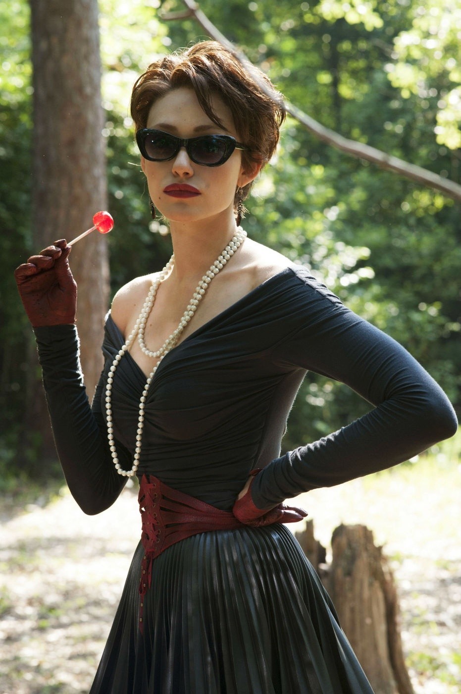 Emmy Rossum stars as Ridley Duchaness in Warner Bros. Pictures' Beautiful Creatures (2013)