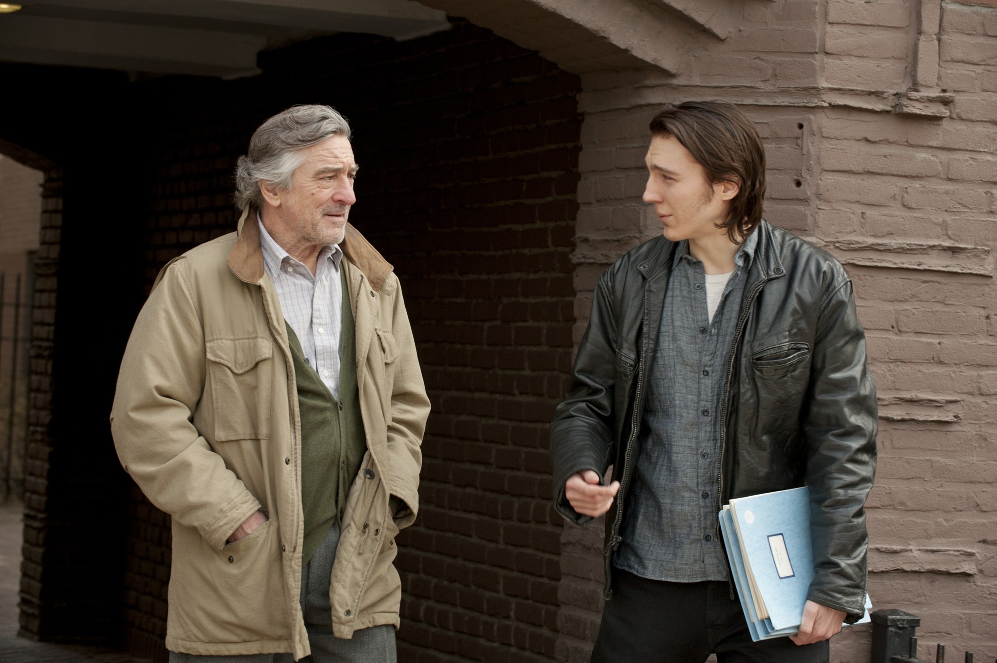 Robert De Niro stars as Jonathan and Paul Dano stars as Nick Flynn in Focus Features' Being Flynn (2012)