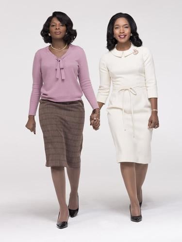 Mary J. Blige stars as Dr. Betty Shabazz and Angela Bassett stars as Coretta Scott King in Lifetime's Betty & Coretta (2013)