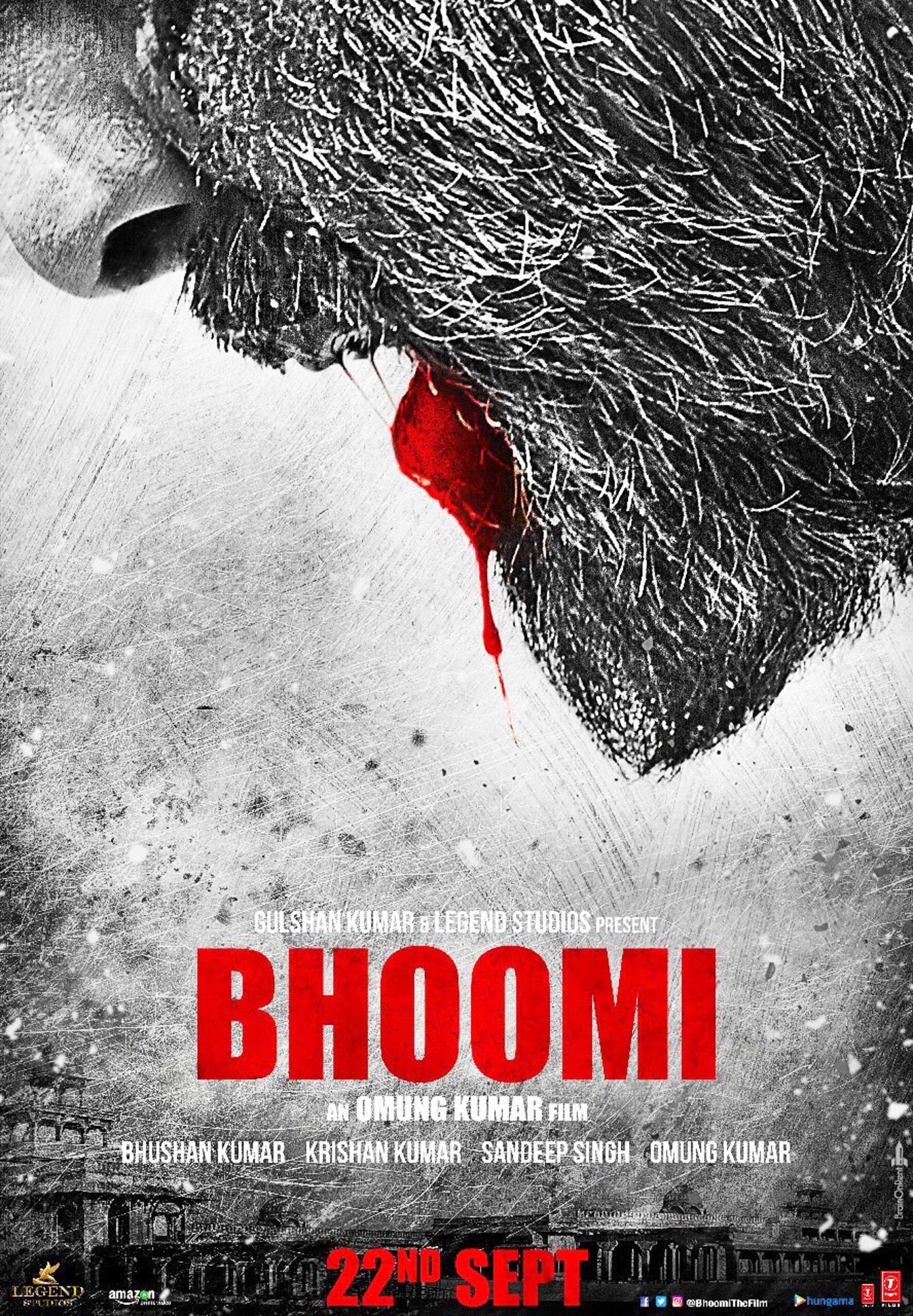 Poster of T-Series' Bhoomi (2017)