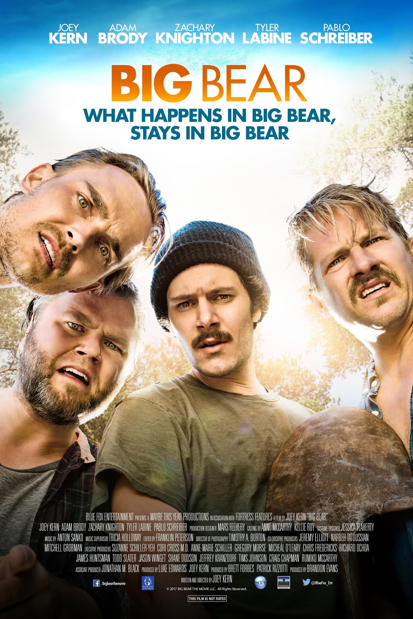 Poster of Blue Fox Entertainment's Big Bear (2017)