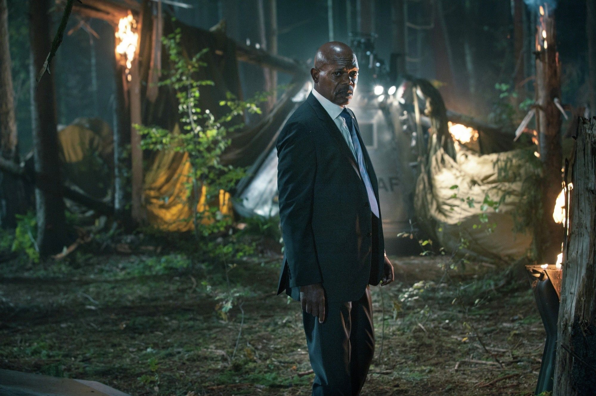 Samuel L. Jackson stars as President in EuropaCorp's Big Game (2015)