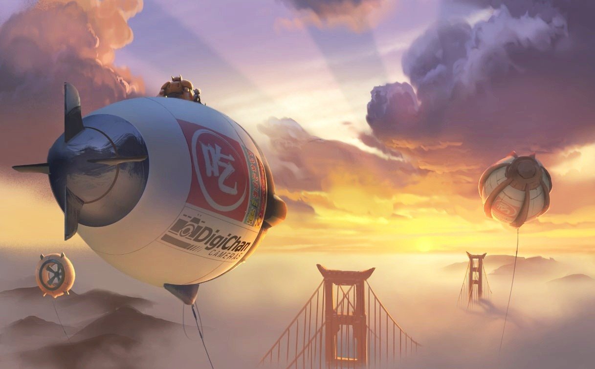 A scene from Walt Disney Pictures' Big Hero 6 (2014)