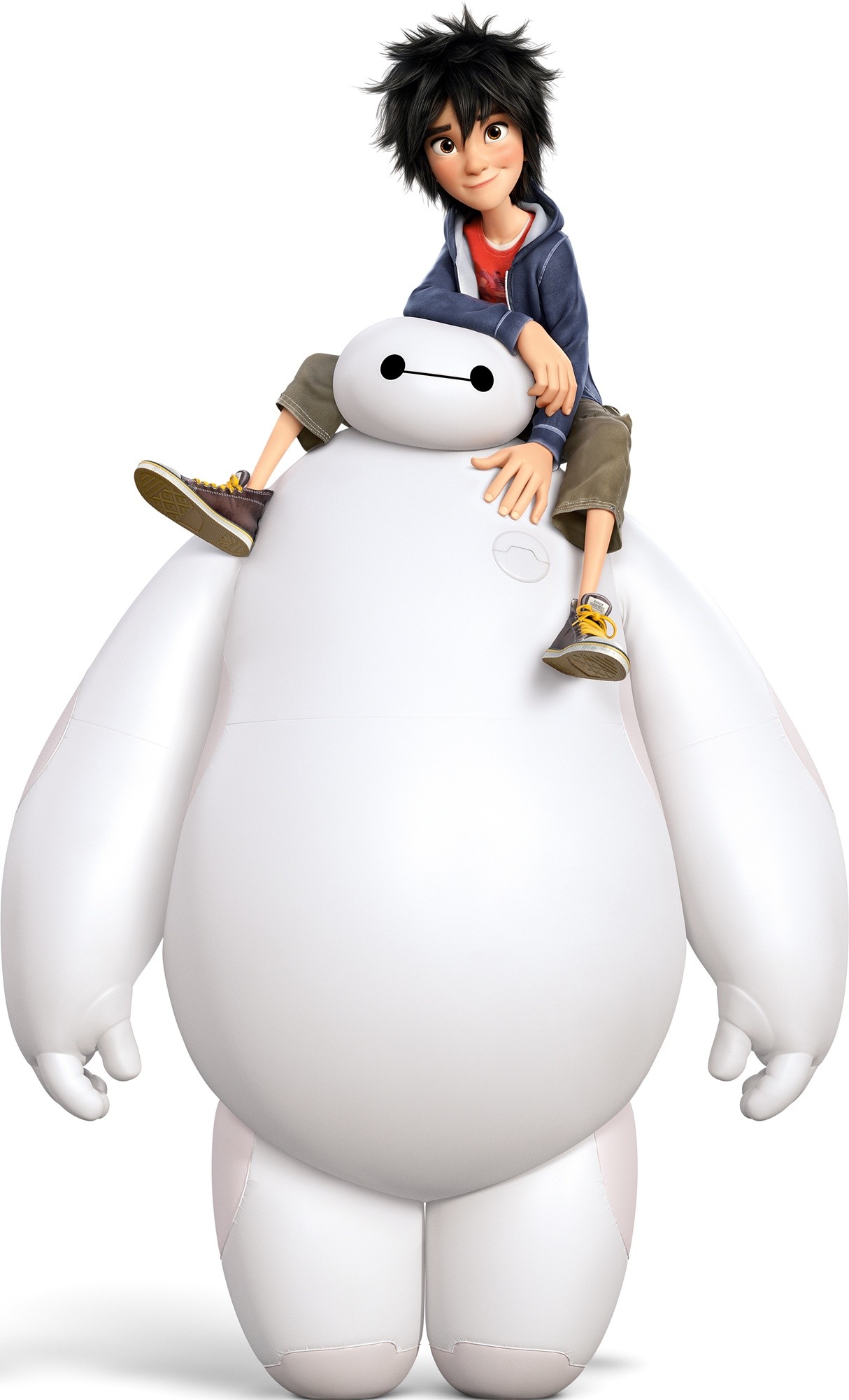 Baymax and Hiro Hamada from Walt Disney Pictures' Big Hero 6 (2014)