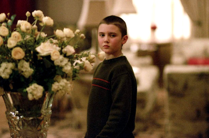 Cameron Bright as Young Sean in New Line Cinema's Birth (2004)